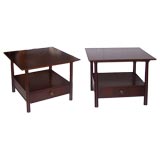 Henredon End Tables / Nightstands, Pair