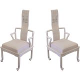 Pair of Widdicomb Chairs, James Mont Stylings