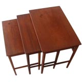 Hans Wegner Stacking Set of Tables
