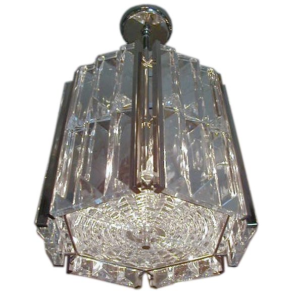 Orrefors Kennedy Center Chandelier