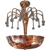 Paavo Tynell Fountain Style Large Dining Room Chandelier