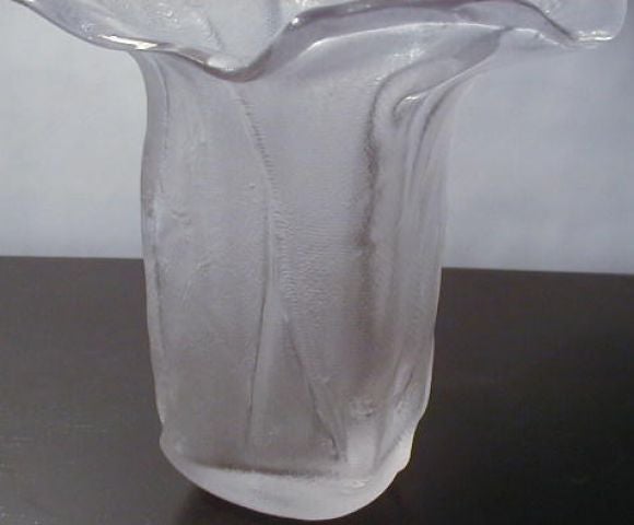 Late 20th Century Michael Boehm for Rosenthal Drapery Vase