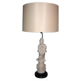 Blanc de Chine Quan Yin Figural Table Lamp