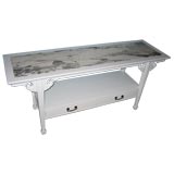 Mid Century Console Table in the Asian Taste