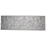 J. Segura Signed Cast Fiberglass Wall Sculpture Relief