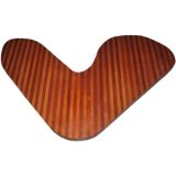 Brazilian Varigated Boomerang Coffee Table