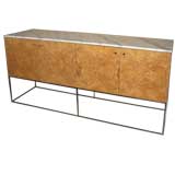 Milo Baughman for Thayer Coggin Marble Topped Sideboard