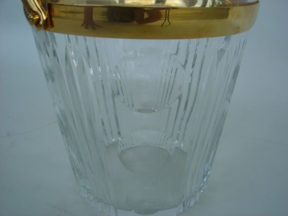 SEVRES CRYSTAL  CHAMPAGNE BUCKET