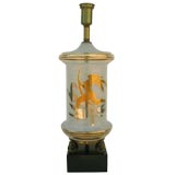 1940s Glass Diana Lamp