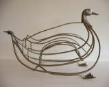 Vintage Duck Magazine Rack