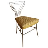Metal Vanity Chair
