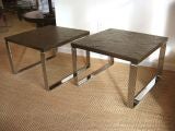 Pair of Milo Baughman Tables