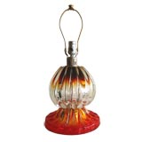 Amber Murano Lamp