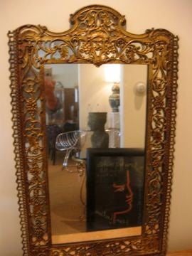 Bronze Oscar Bach Mirror