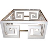 Greek Key Cocktail Table