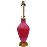Barovier Murano Glass Lamp