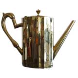 Vintage Four Piece Brass Tea/Coffee Set signed D.C. Phillips