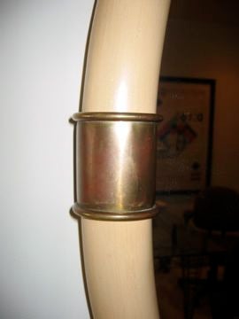 Signed Chapman Tusk Mirrror