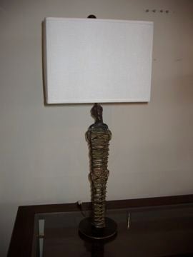 Signed Mario Villa Lamp