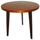 French Rosewood Round Side Table