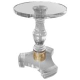 Truly Amazing Lucite Gueridon Table by Karl Springer