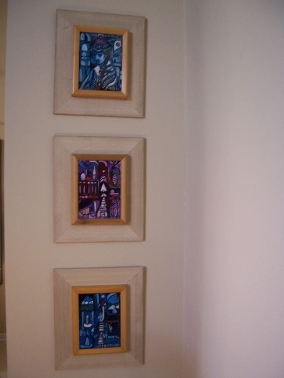 Mijares Trio Series of Paintings (signed) 2