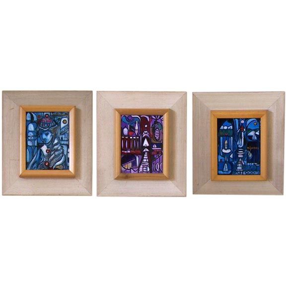Mijares Trio Series of Paintings (signed)
