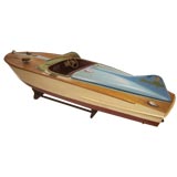 Vintage Cigar Boat Model
