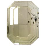 Octagonal Tri-Level Mirror