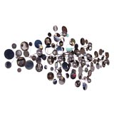 Curtis Jere Oversized Raindrops Wall Sculpture - SIGNED
