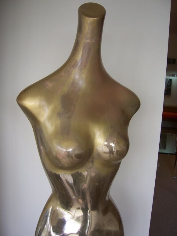 Distressed mercury finish on this department store floor mannequin.  Hails from Chicago's famed department store; Marshall Fields.<br />
<br />
NEW SHOWROOM NOW OPEN ON SOUTH BEACH (1627 JEFFERSON AVE, OFF OF LINCOLN RD, VAN DYKE SHOPS).