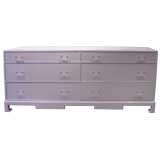 A Modern  Dresser in White Lacquer