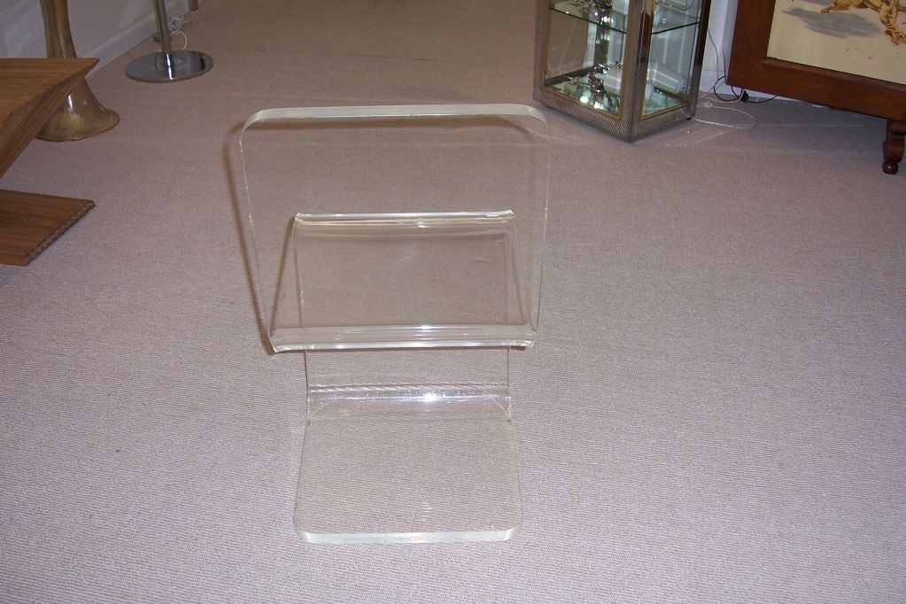 American A Set of Four Lucite 