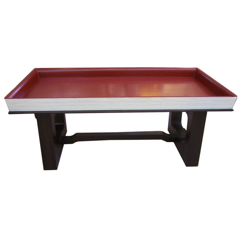 A Paul Frankl Tray Coffee Table