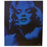 Marilyn Monroe Digital Art on Canvas