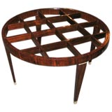 Rare and Important Gio Ponti Palissander "lattice" Coffee Table