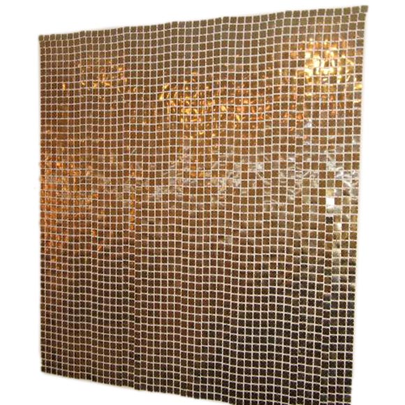 A Gold Space Curtain by Paco Rabanne for Softwear, Italy
