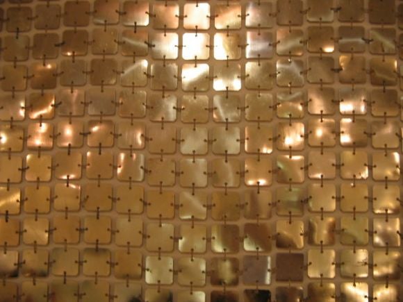 Mid-20th Century A Gold Space Curtain by Paco Rabanne for Softwear, Italy