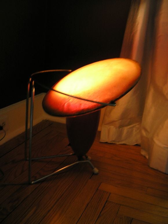 American A Modernist Table Lamp by Mitchell Bobrick for Controlight