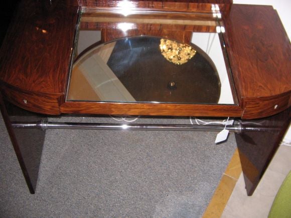 An Art Deco Dressing Table in Walnut