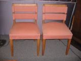 A Set of Eight Dining Chairs by Marcel Charlot and Patrick Hibry