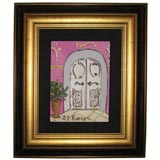 An Original Acrylic on Canvas Painting by A.E. Barnes