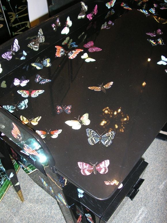 fornasetti butterfly desk