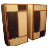 A Fabulous Pair of Rare Cabinets by Andre Sornay
