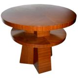 French Art Deco Occasional Table, Attrib. to Djo-Bourgeois