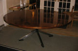 A Very Large Round Dining Table in Rosewood