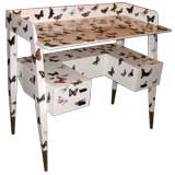 Vintage A Ladies Writing Desk / Dressing Table by Ponti & Fornasetti