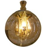 A Rare and important Venini Ball chandelier ca. 1935