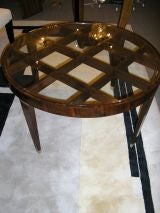 Exceptional and Important "lattice" coffeetable by Gio Ponti