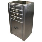 French Metal Cabinet